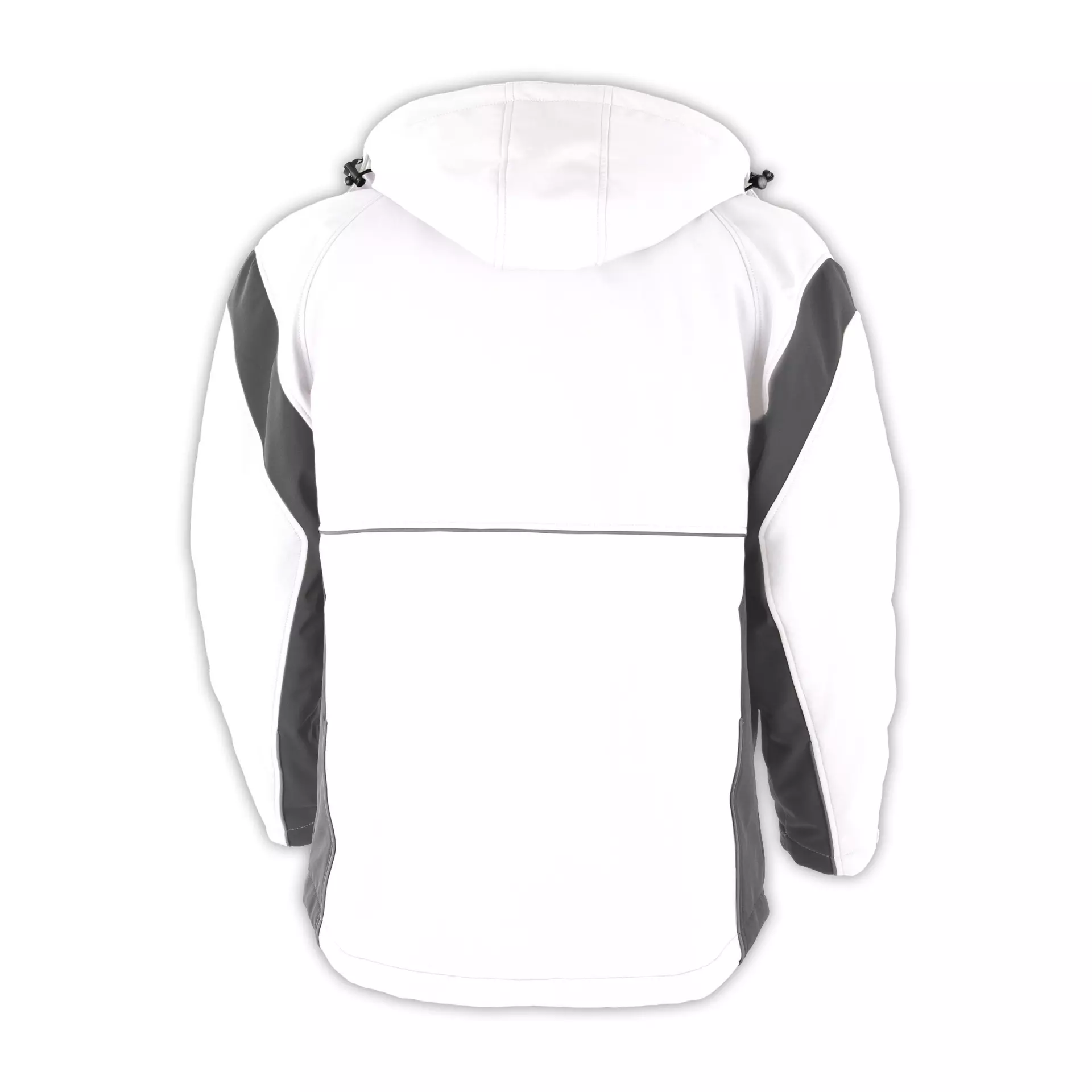 Qualitex NM-67006-3032, PRO Softshelljacke weiß/grau, image 2