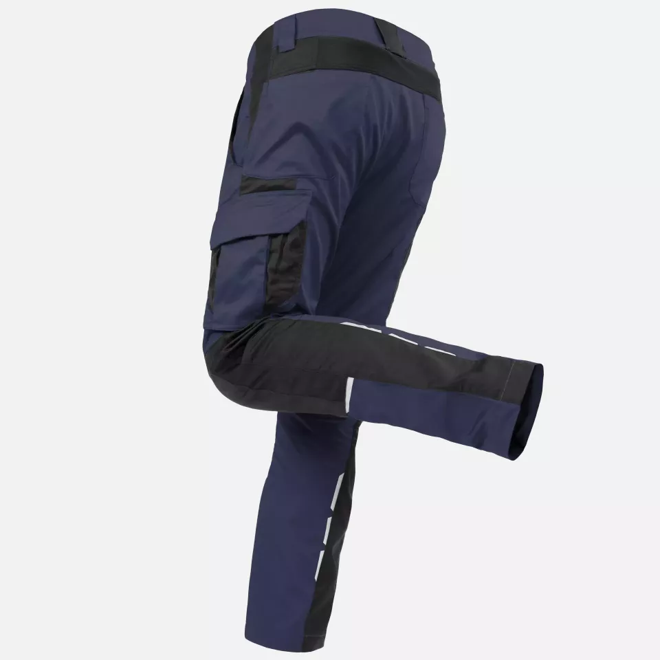 Qualitex NM-42014-0536, IND Waist Trousers Navy, image 2, gallery thumbnail