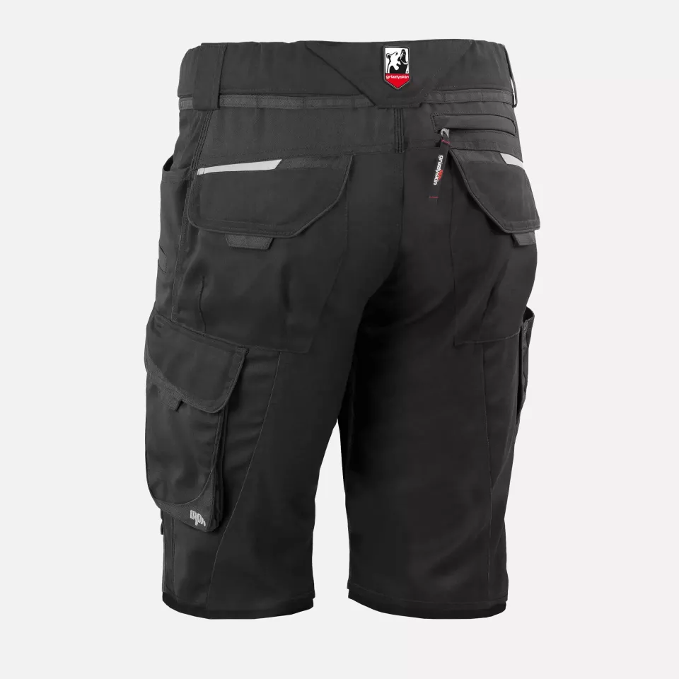 Grizzlyskin GIM3605, IRON Black Shorts, image 2, gallery thumbnail