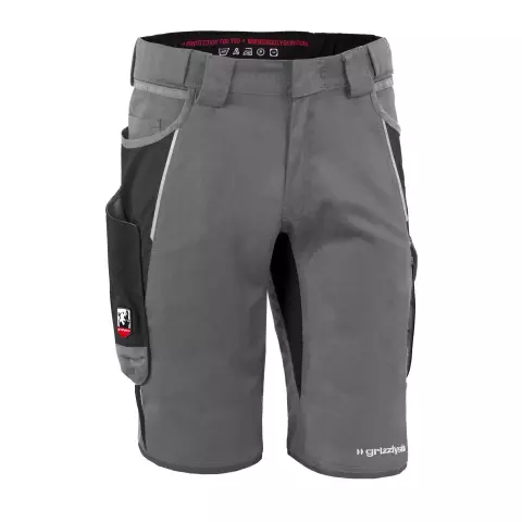Grizzlyskin IRON Shorts Grey/Black