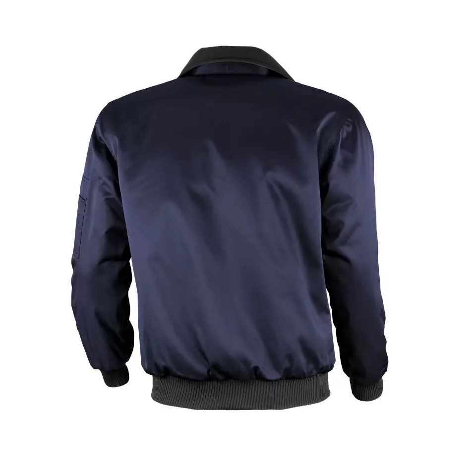 Qualitex NM-70003-0500, Pilotenjacke mit festem Arm & Steppfutter marine, image 2, gallery thumbnail