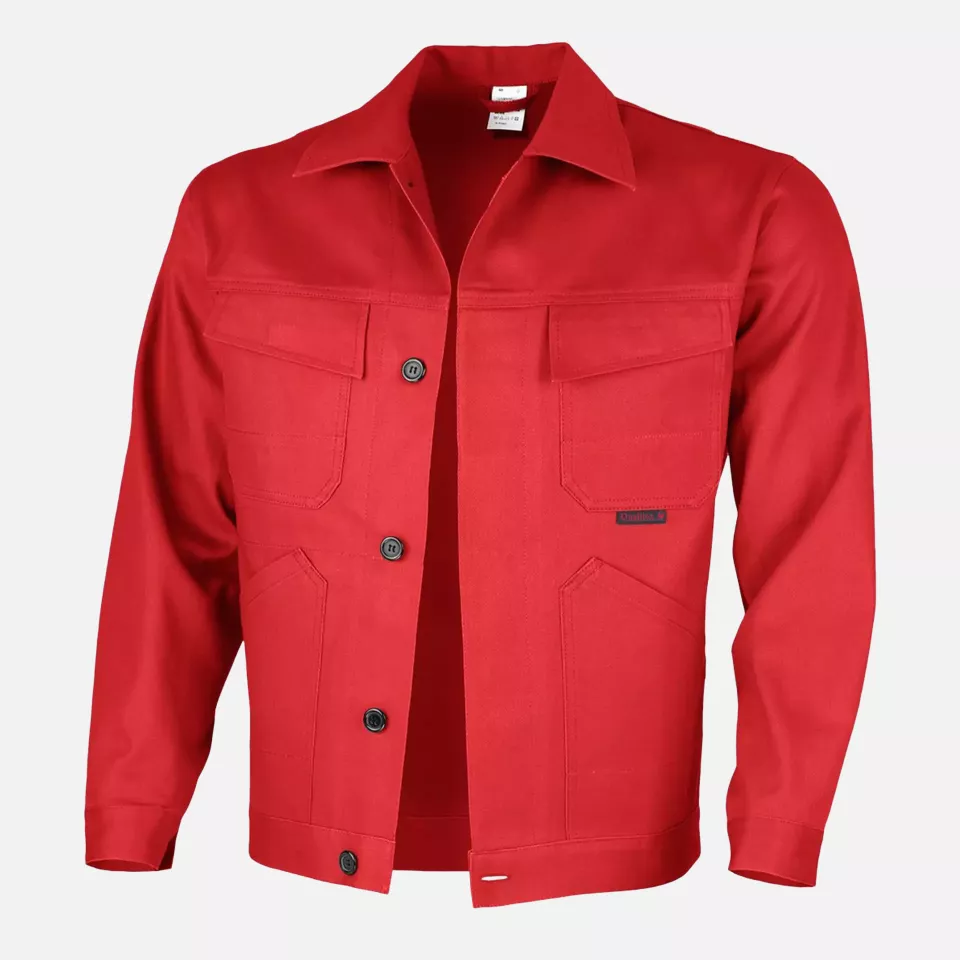 Qualitex NM-43002-2400, Classic Bundjacke feuerrot, image 1, gallery thumbnail