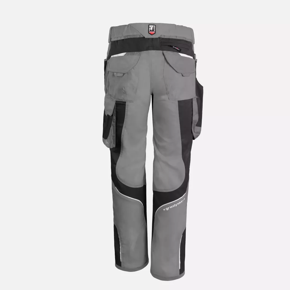 Grizzlyskin GIM3807, IRON Trousers Grey/Black, image 2, gallery thumbnail