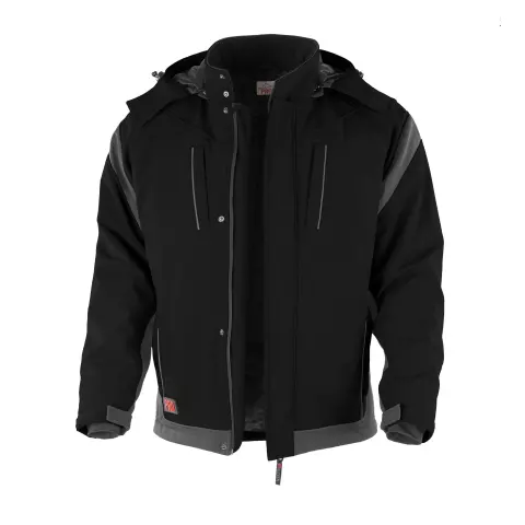 Qualitex PRO Softshell Jacket Black/Grey
