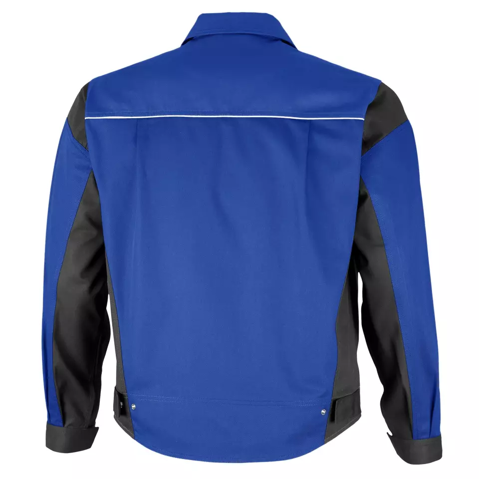 Qualitex NM-43006-0336, PRO Waist Jacket Cornflower Blue/Black, image 2, gallery thumbnail