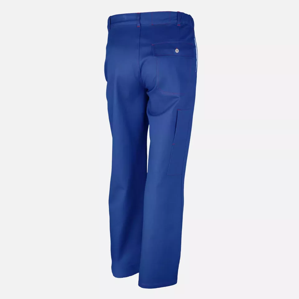 Qualitex NM-42010-0300, Robust Work Trousers Royal Blue, image 2, gallery thumbnail