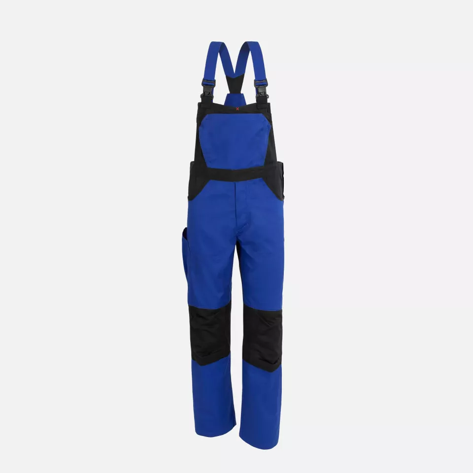 Qualitex NM-41011-0336, X-Serie Bib and Brace Cornflower Blue/Black, image 1, gallery thumbnail