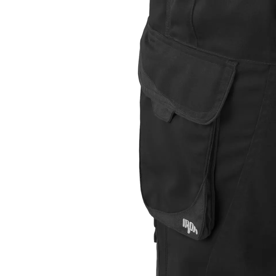 Grizzlyskin GIM3605, IRON Shorts schwarz, image 5, gallery thumbnail