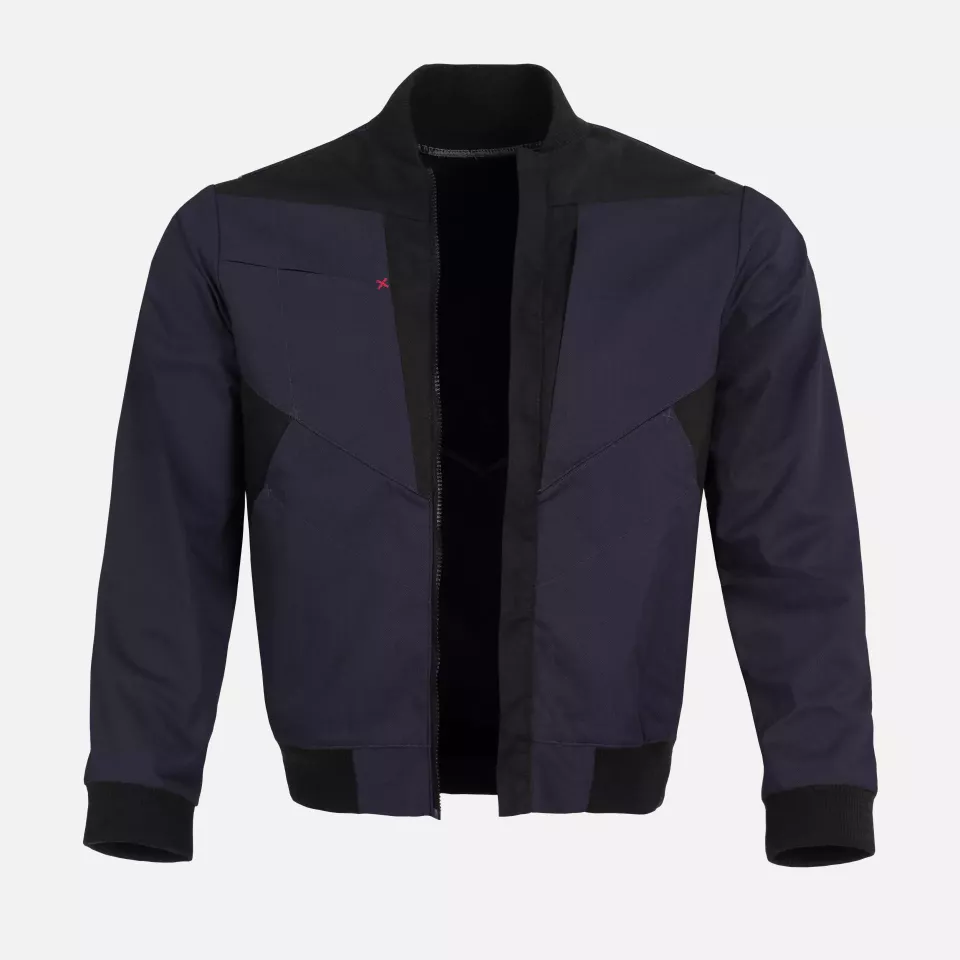 Qualitex NM-43011-0536, X-Serie Blouson Jacket Navy/Black, image 1, gallery thumbnail