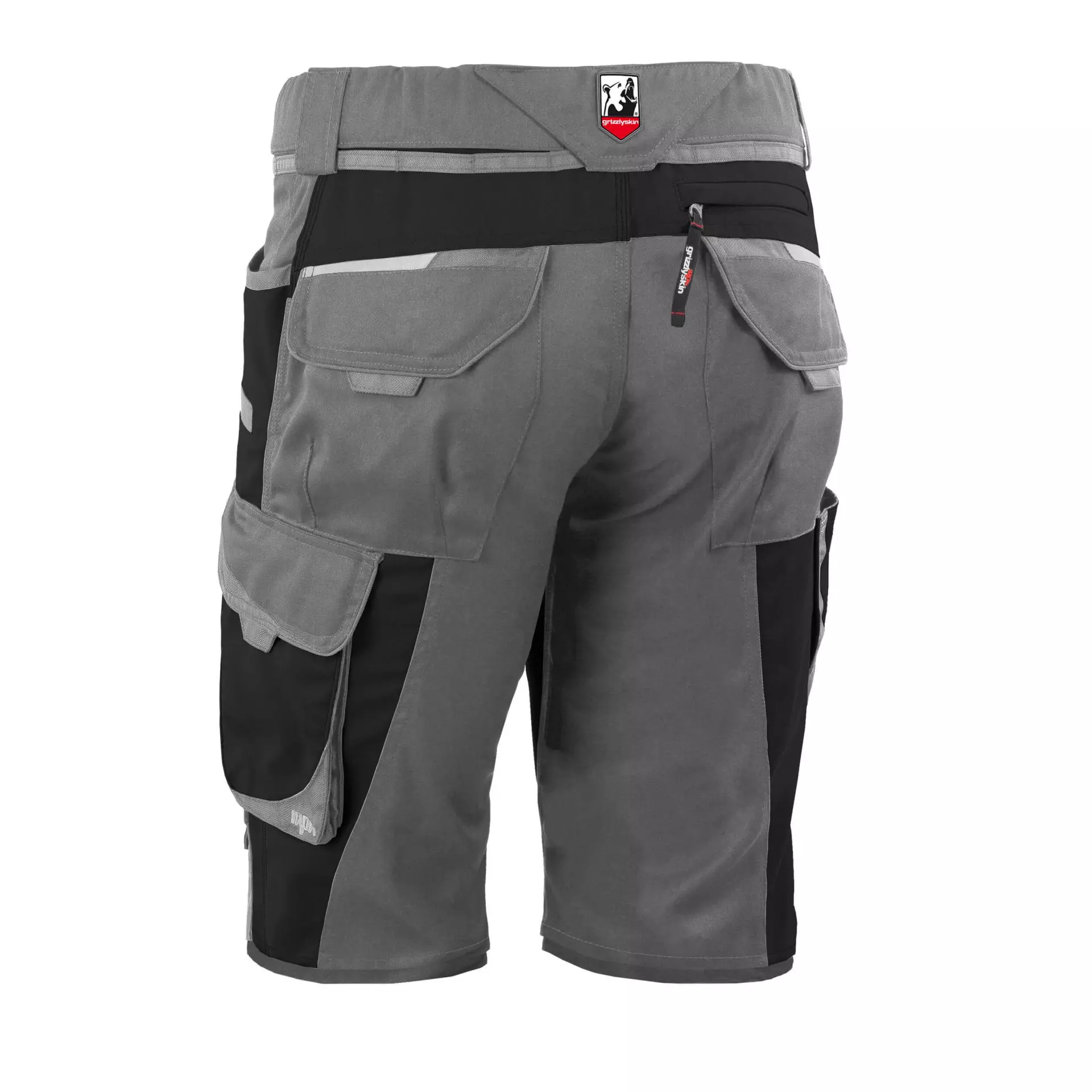 Grizzlyskin GIM3607, IRON Shorts Grey/Black, image 2