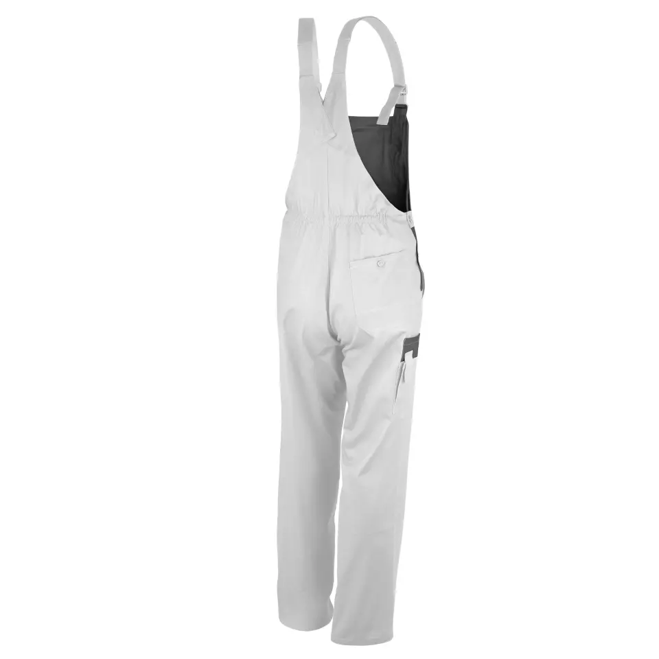 Qualitex NM-41012-3032, Basic Two-Tone Bib and Brace, image 2, gallery thumbnail