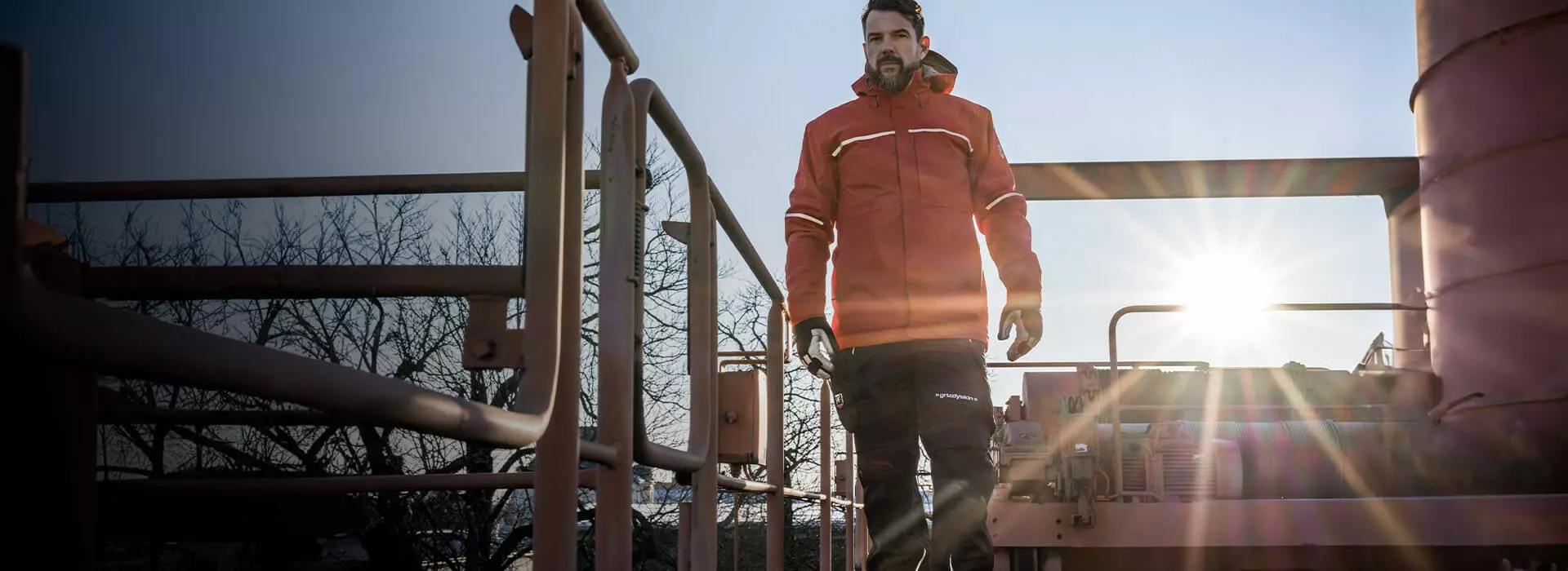 Grizzlyskin GIMRS12, IRON Reflective Strips Orange, image 4