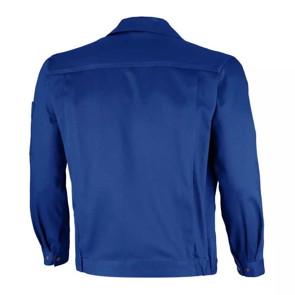 Qualitex NM-43004-0300, Comfort Cornflower Blue Waist Jacket, image 2, gallery thumbnail