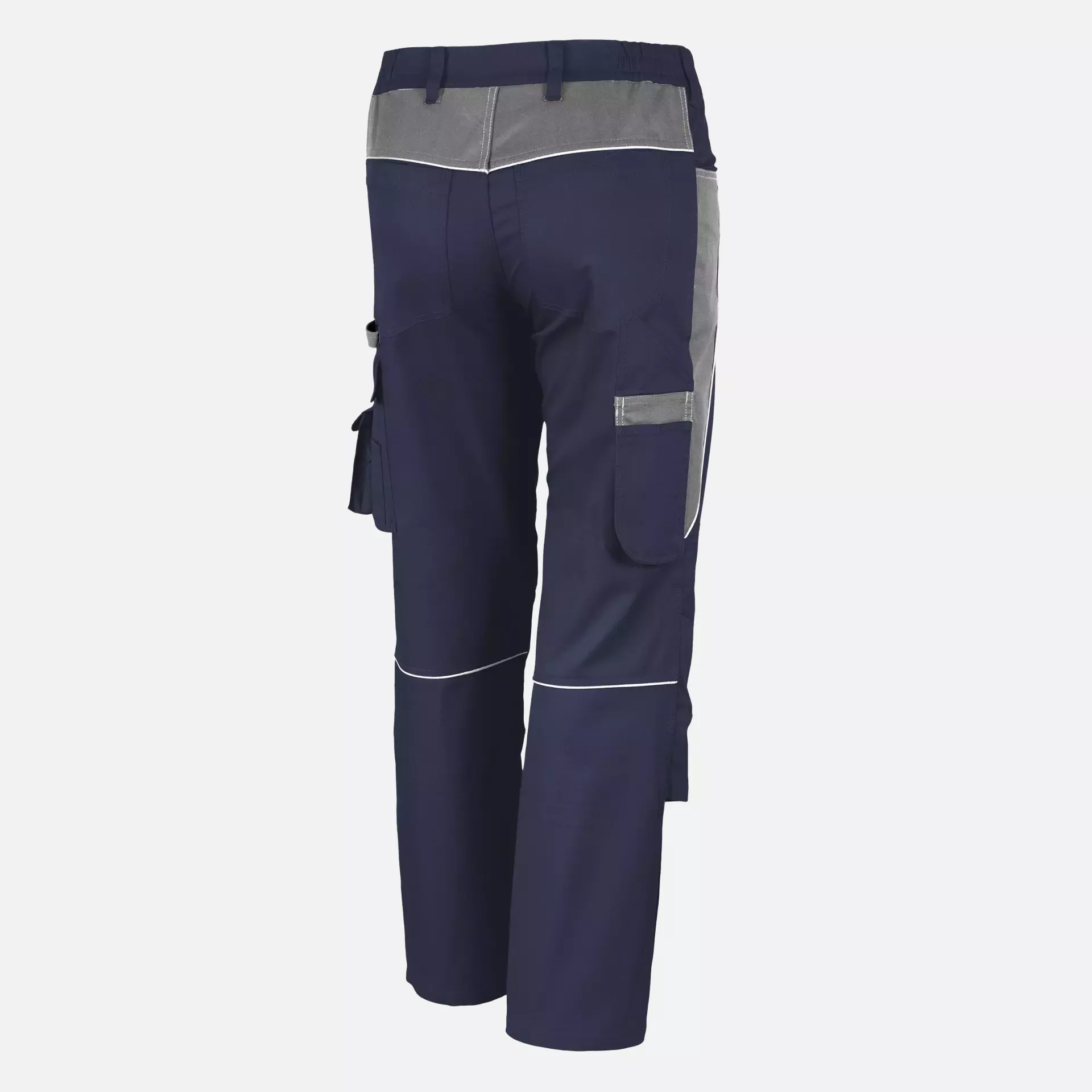 Qualitex NM-42006-0532, PRO Trousers Navy/Grey, image 2