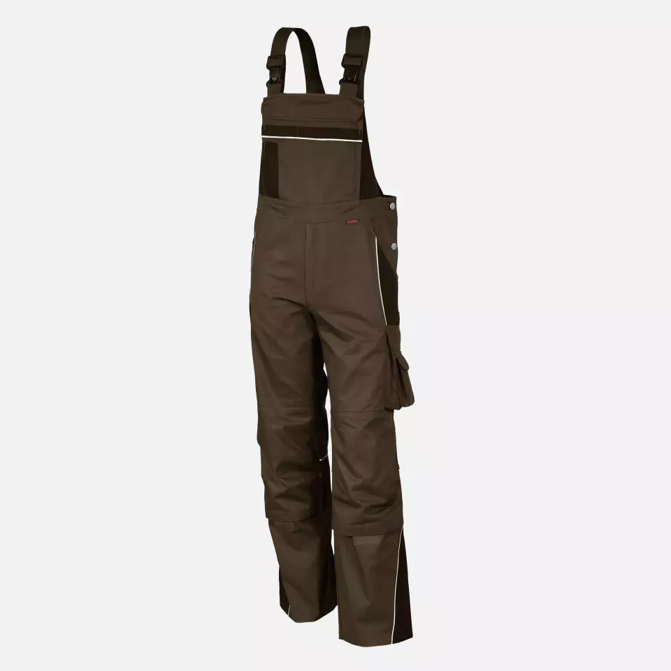 Qualitex NM-41006-4345, PRO Bib and Brace Hazelnut/Chestnut, image 1, gallery thumbnail
