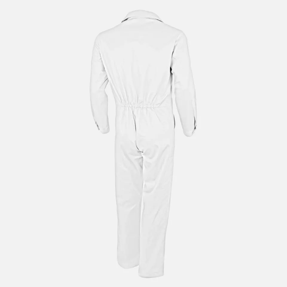 Qualitex NM-45001-3000, Basic Rally Coverall White, image 2, gallery thumbnail