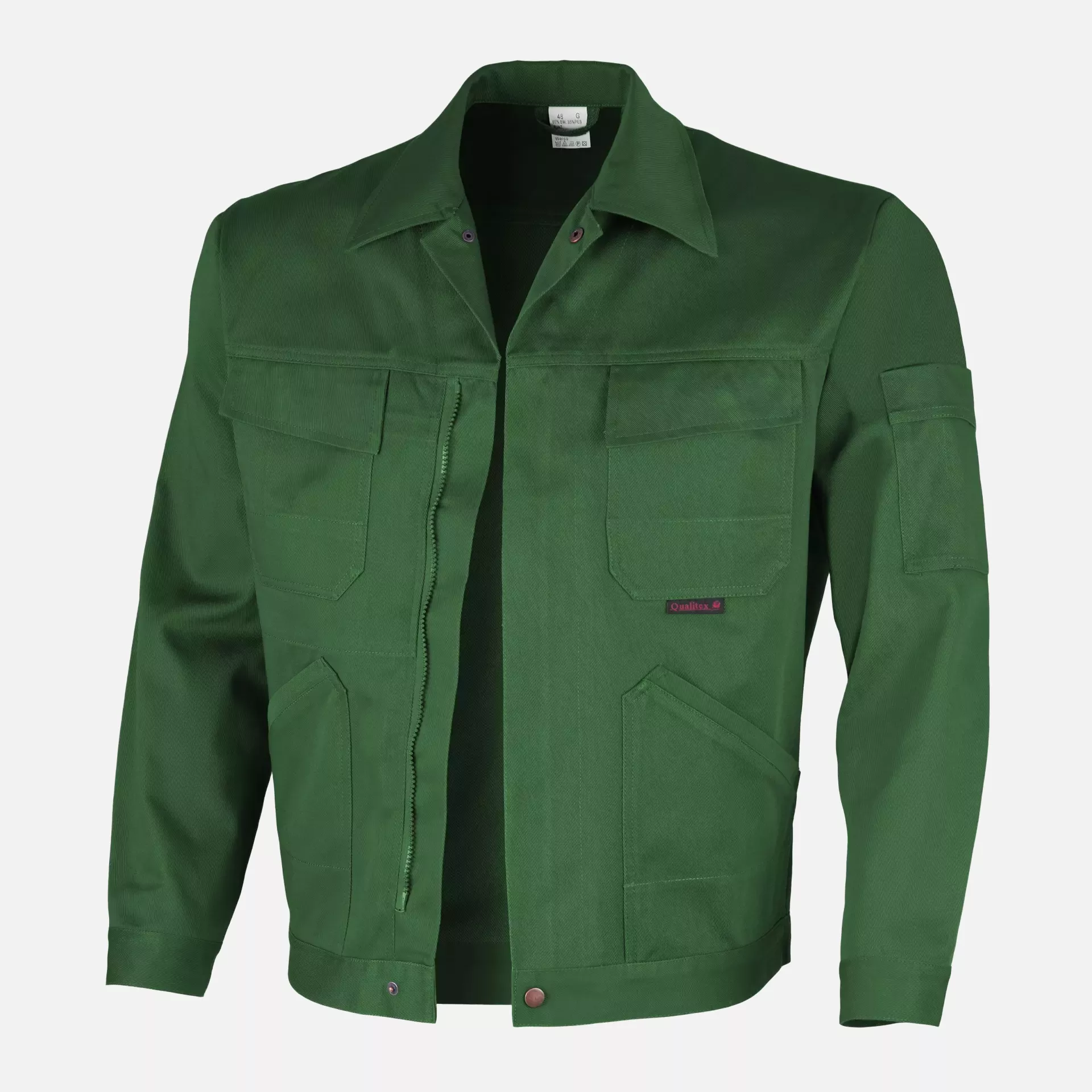 Qualitex NM-43004-1300, Comfort Green Waist Jacket, image 1