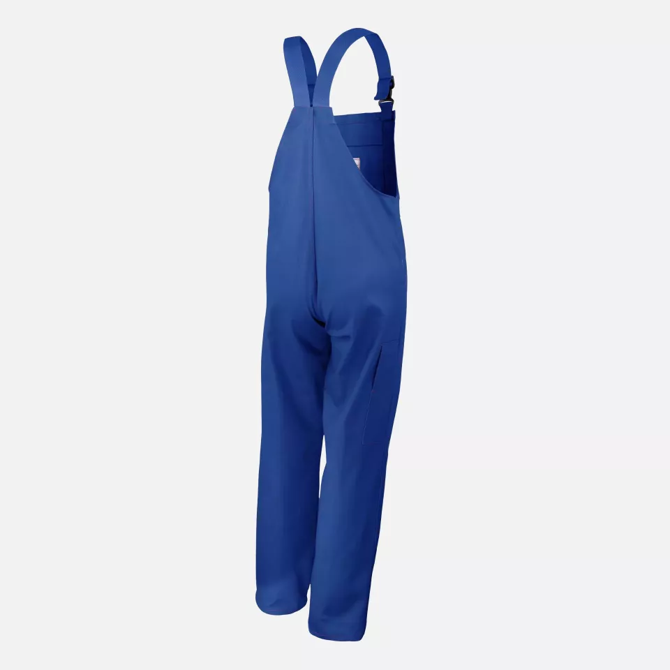 Qualitex NM-41010-0300, Robust Latzhose kornblau, image 2, gallery thumbnail