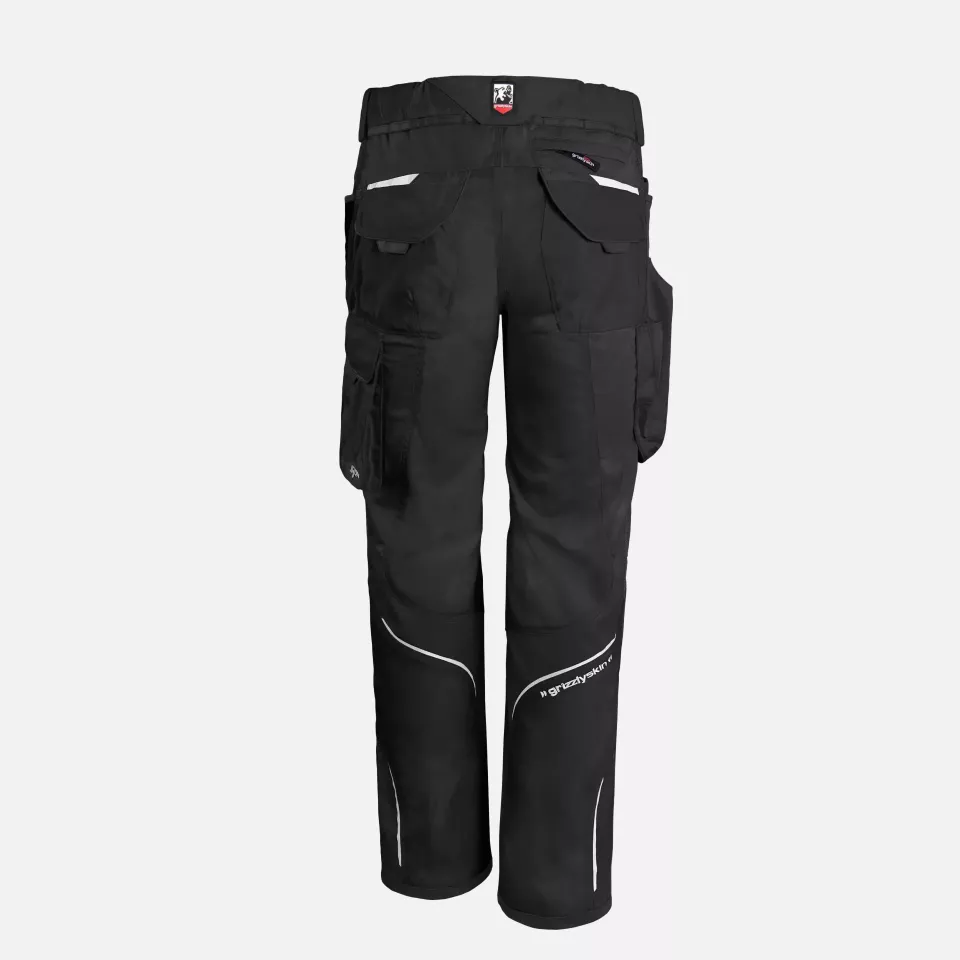 Grizzlyskin GIM3805, IRON Black Waist Trousers, image 2, gallery thumbnail