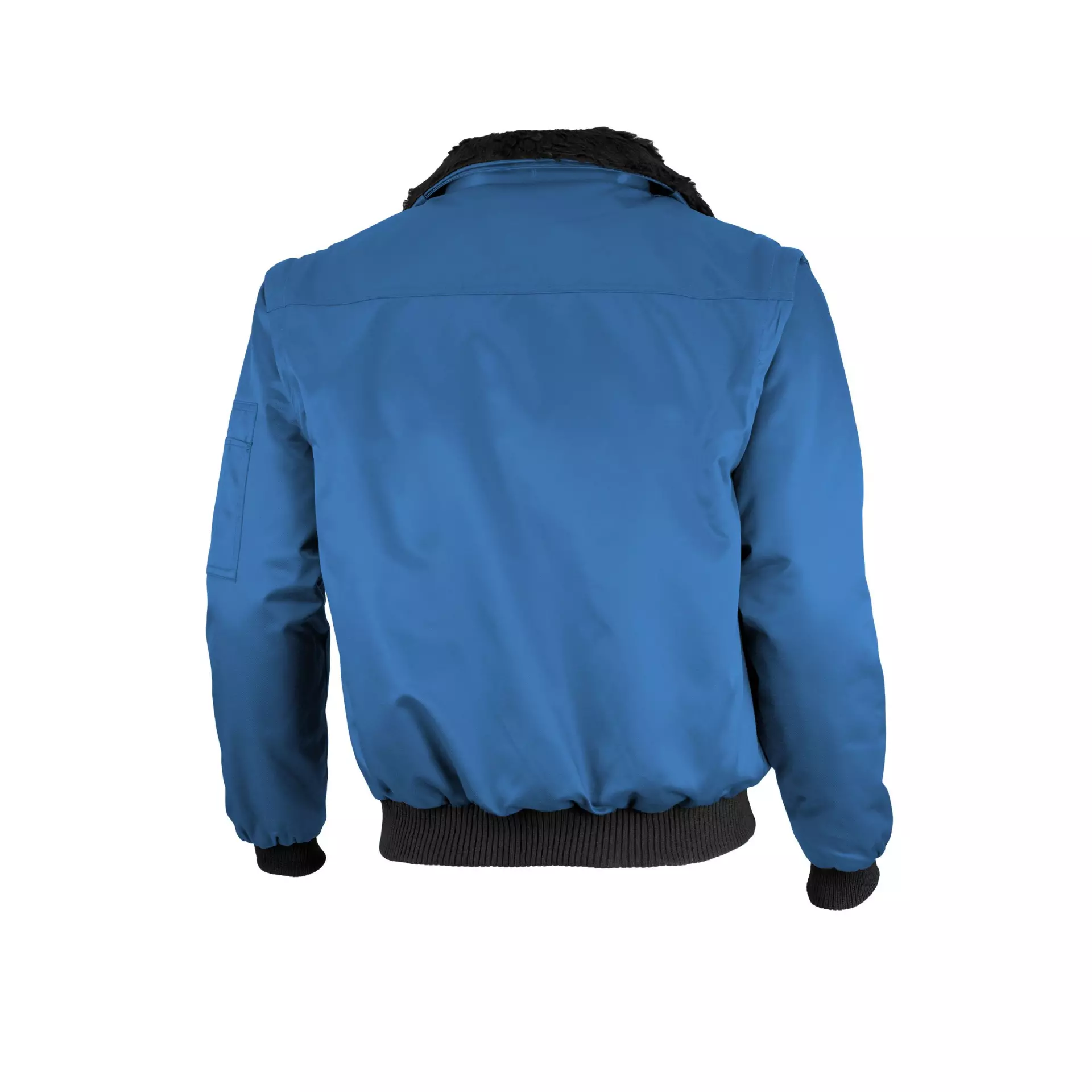 Qualitex NM-70001-0400, Einfarbig Pilotenjacke royalblau, image 2