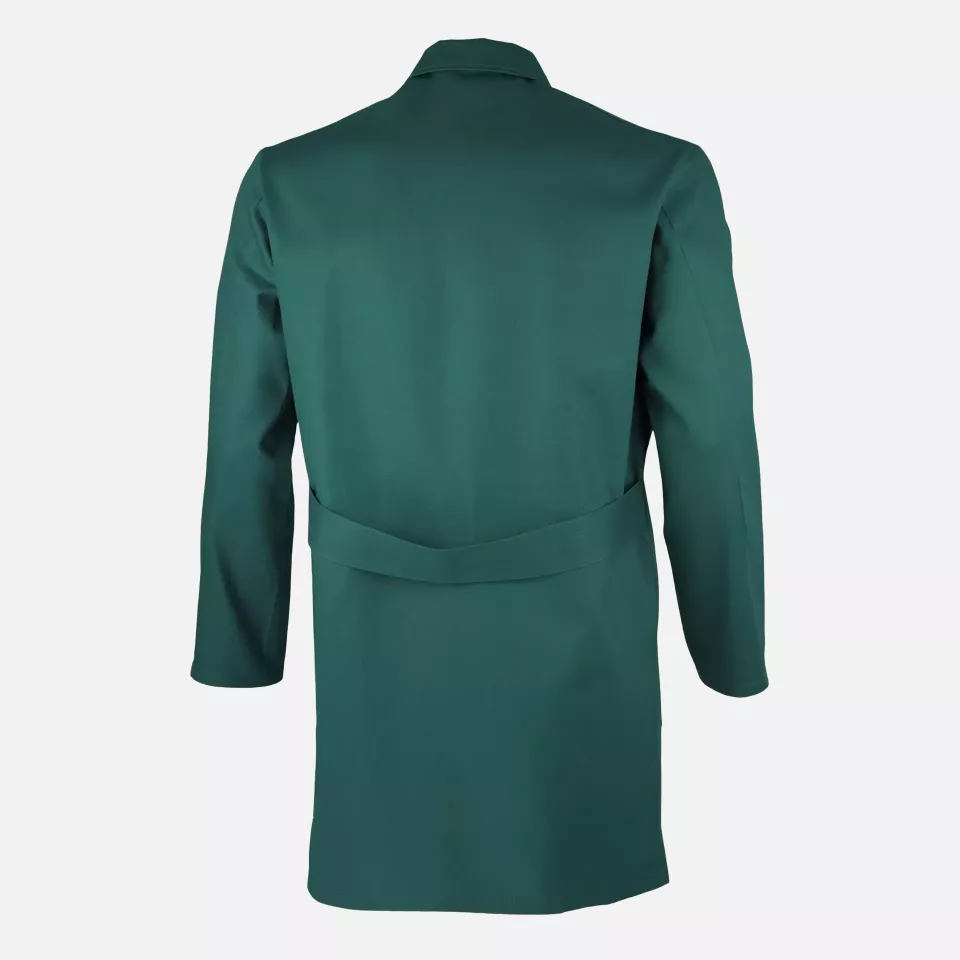 Qualitex NM-46002-1300, Classic Work Coat Green, image 2, gallery thumbnail