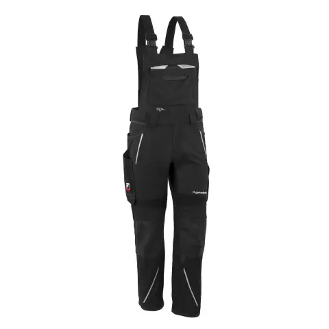  GIM3705, Grizzlyskin IRON Black Bib and Brace