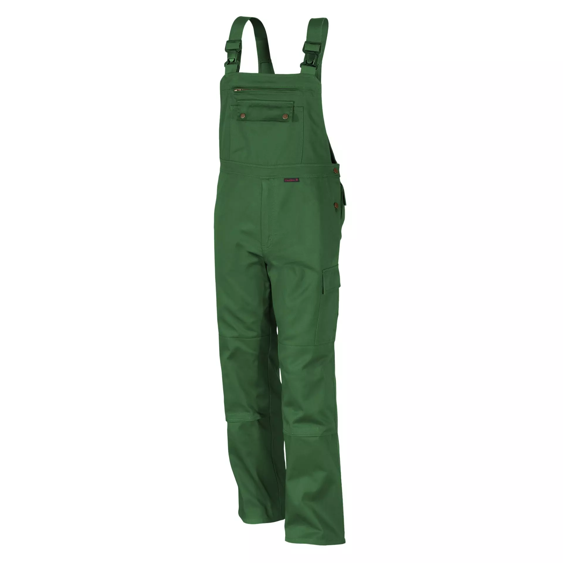 Qualitex NM-41004-1300, Comfort Bib Overall Green, image 1