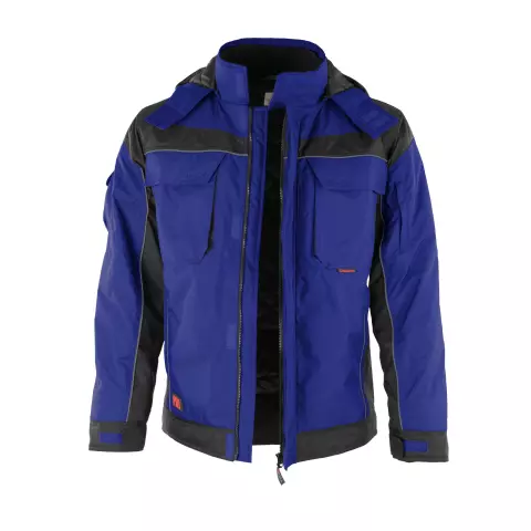 Qualitex PRO Winter Jacket Royal Blue/Black