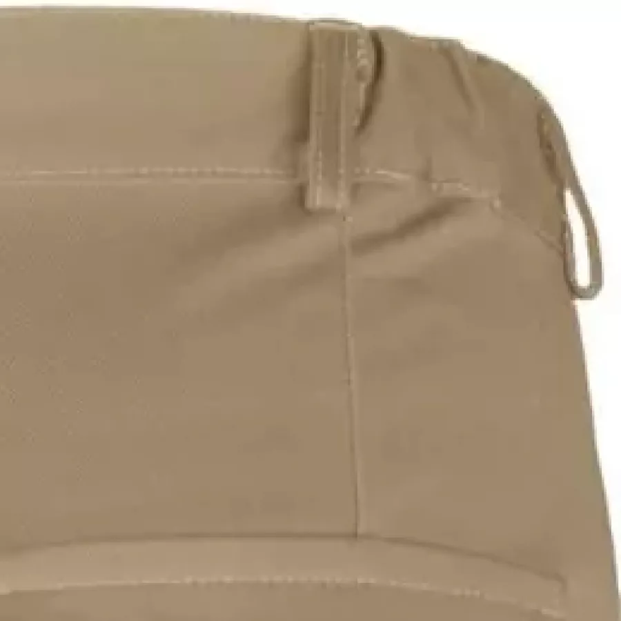 **Elasticated Side Waistband** flexes with your movement to keep the fit comfortable and secure all day.