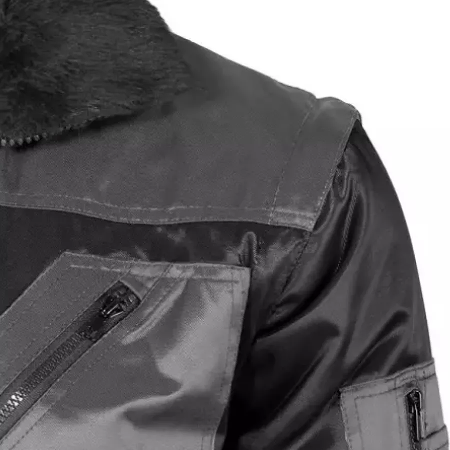 **Abnehmbare Ärmel** verwandeln Ihre Jacke in eine vielseitige Weste für anpassungsfähigen Stil und Komfort.