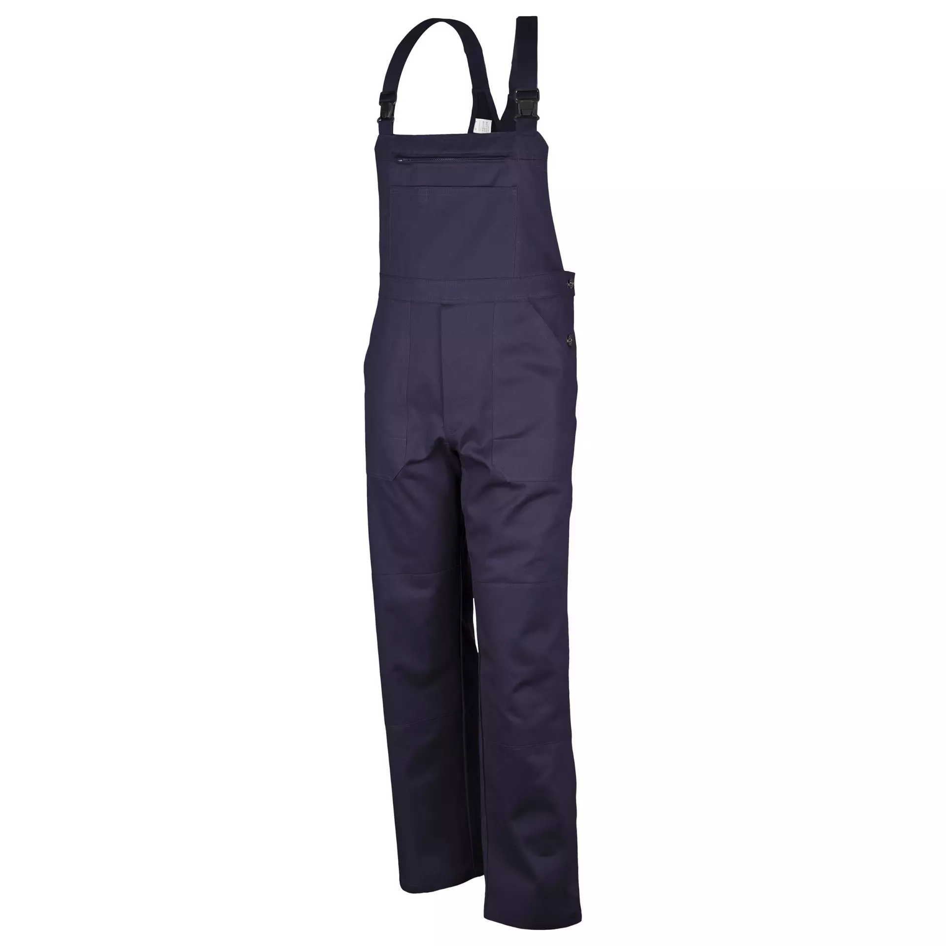 Qualitex NM-41001-0600, Basic Latzhose hydronblau, image 1
