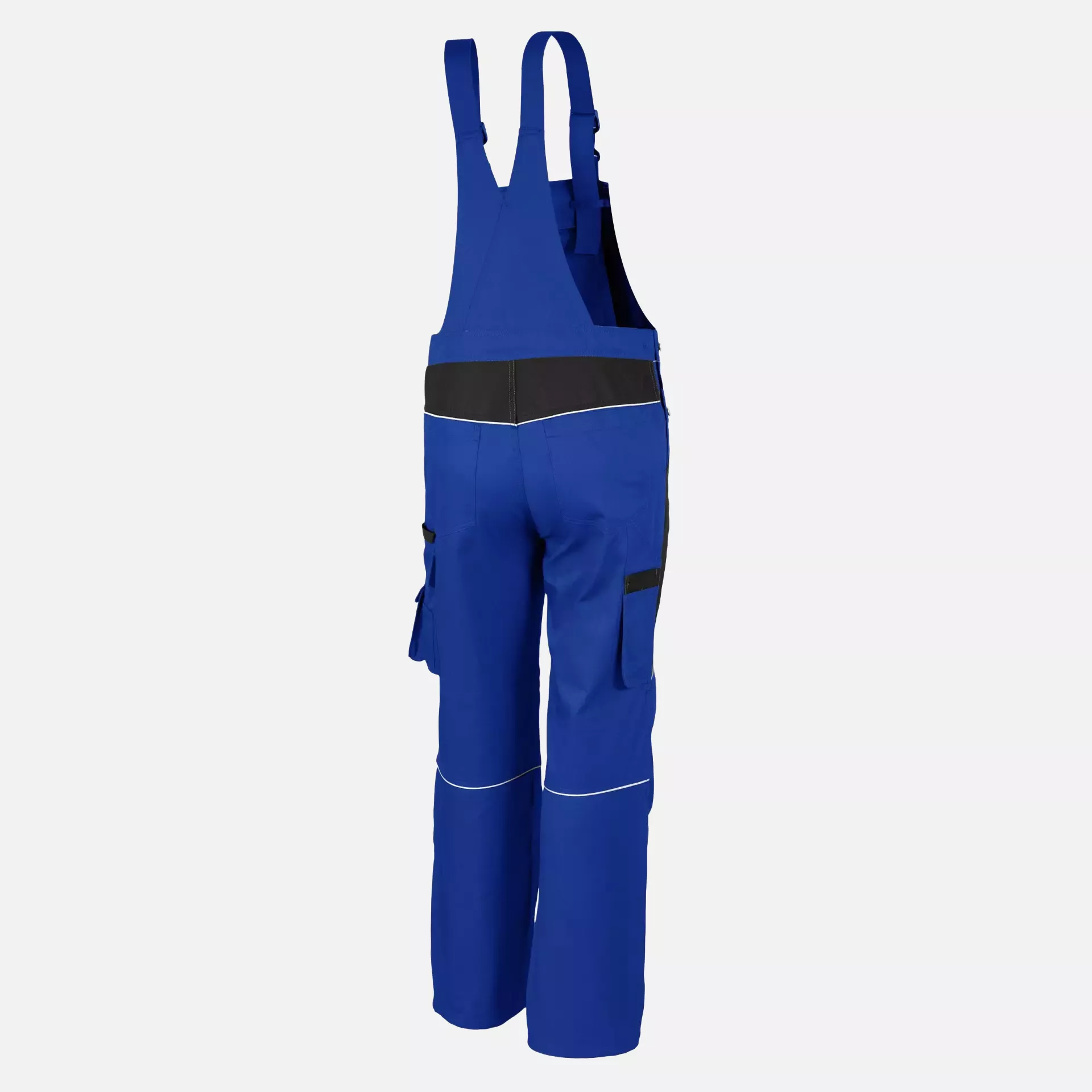 Qualitex NM-41006-0336, PRO Bib and Brace Cornflower Blue/Black, image 2