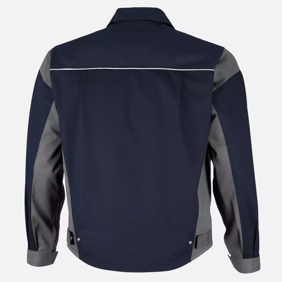 Qualitex NM-43006-0532, PRO Work Jacket Navy/Grey, image 2, gallery thumbnail