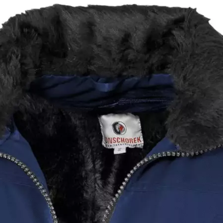 **Detachable Fur Lining** lets you stay cozy when it’s cold and easily switch to a lighter style when the weather warms.