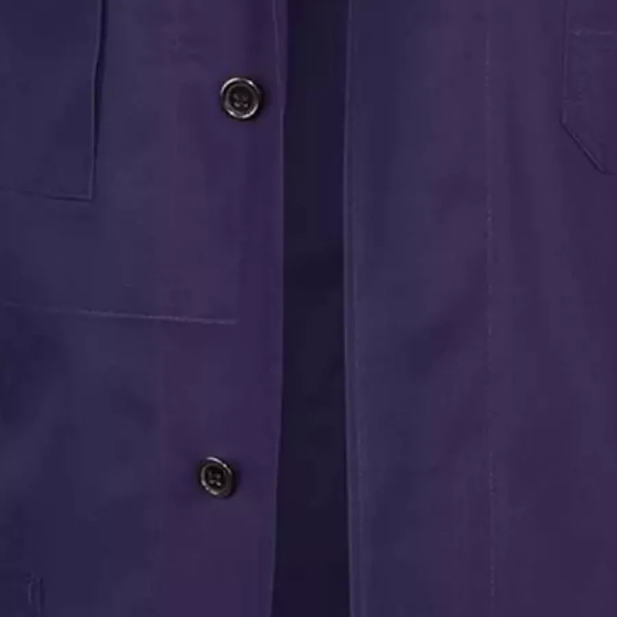 **Concealed Button Placket** creates a clean, streamlined finish that stays practical and polished.