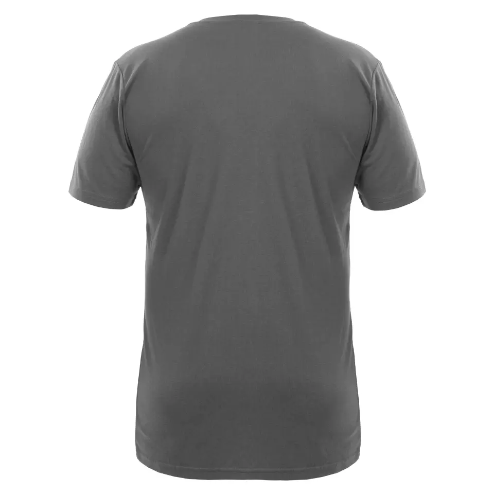 Qualitex NM-35014-3100, IND Lyocell T-Shirt Light Grey, image 2, gallery thumbnail