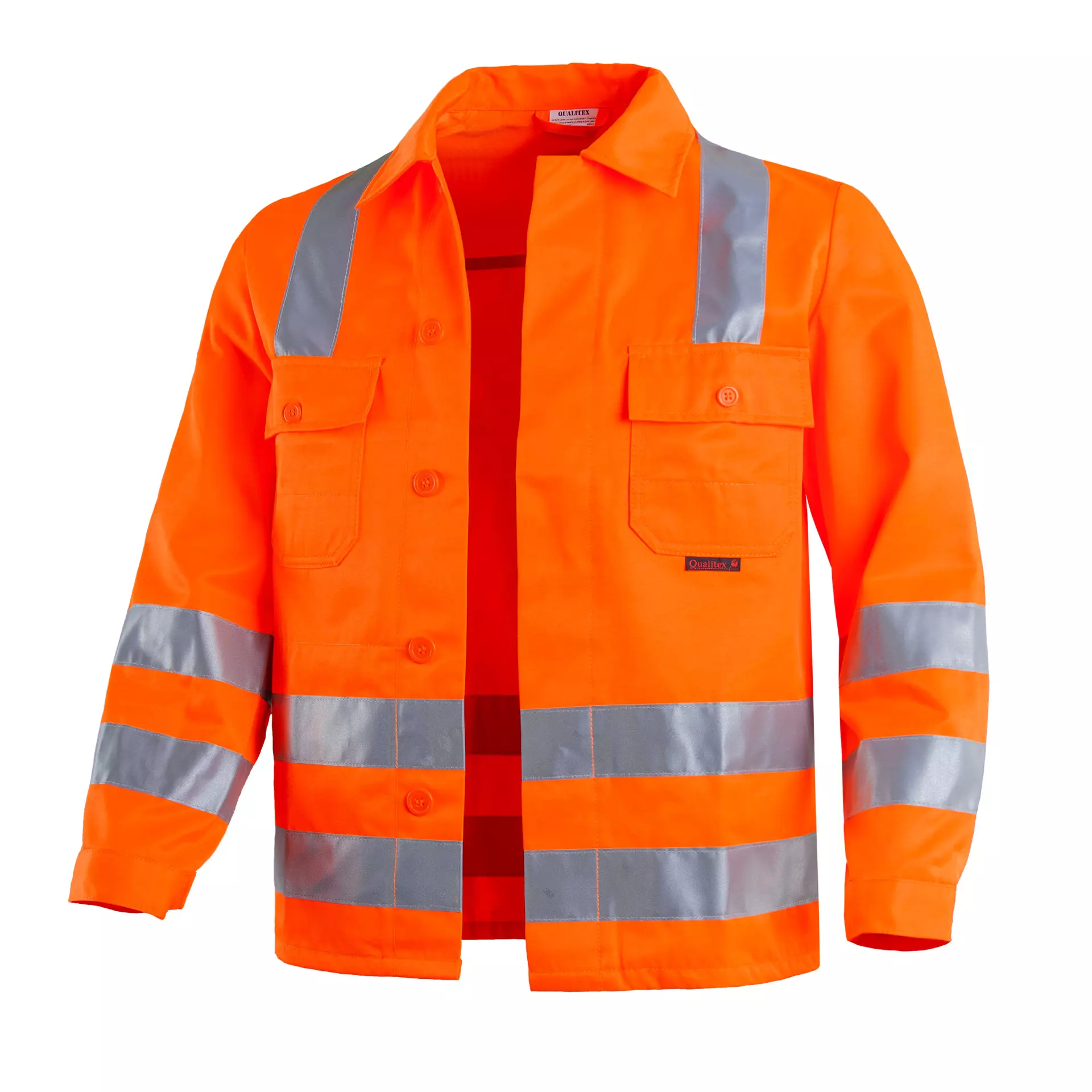 Qualitex NM-43009-9100, WQ Waist Jacket Hi-Vis Orange, image 1