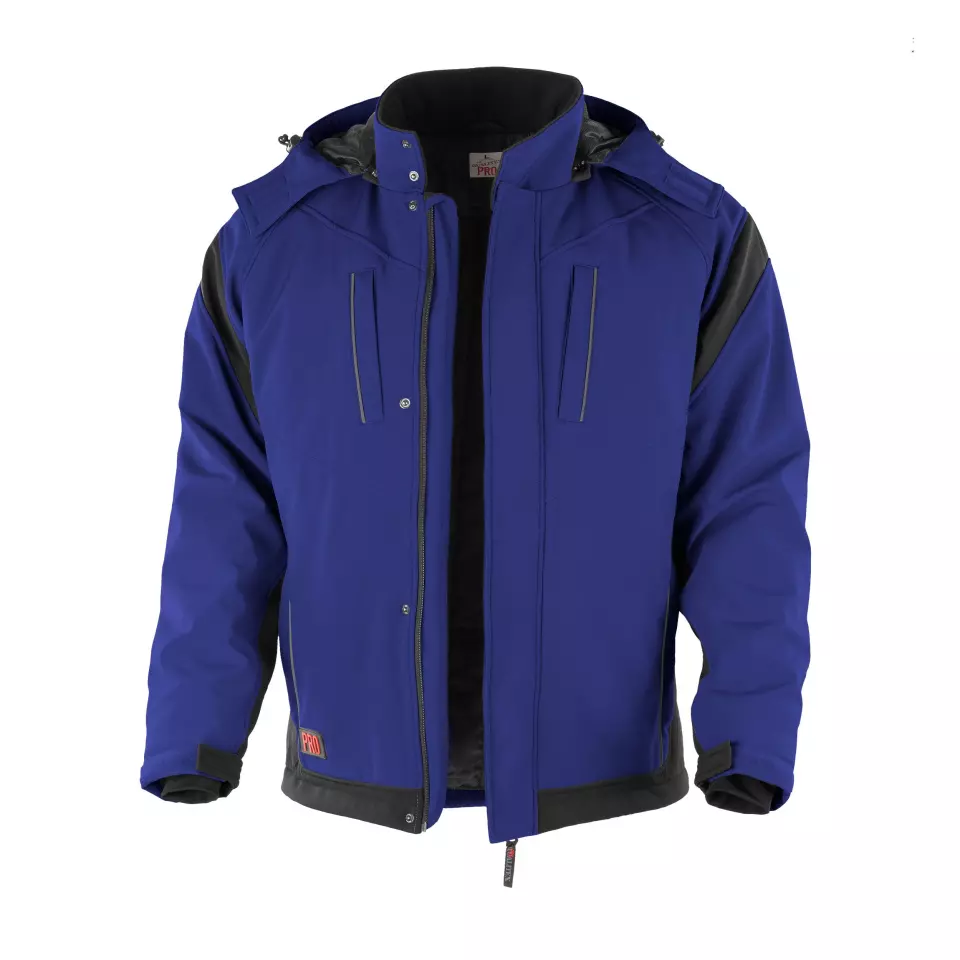 Qualitex NM-67006-0336, PRO Softshelljacke kornblau/schwarz