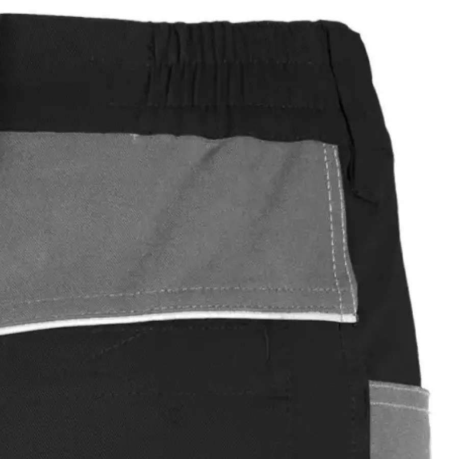 **Side Elastic Waist** adapts comfortably to your movement for a secure, easy fit throughout the day.