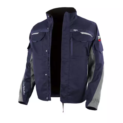 GIM3906, Grizzlyskin IRON Bundjacke marine/grau