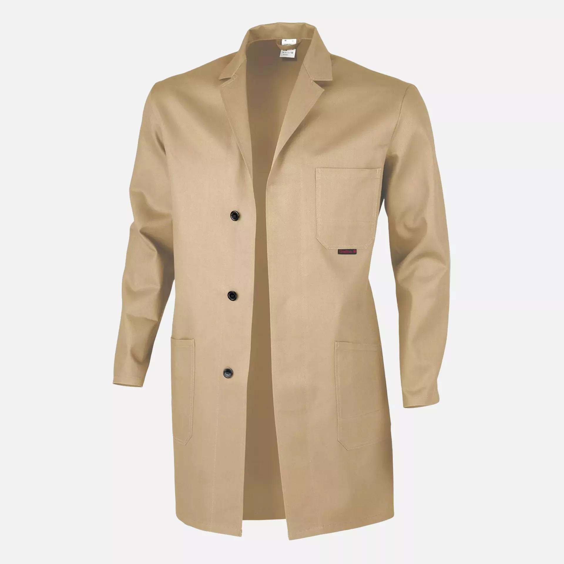Qualitex NM-46002-4200, Classic Berufsmantel khaki, image 1
