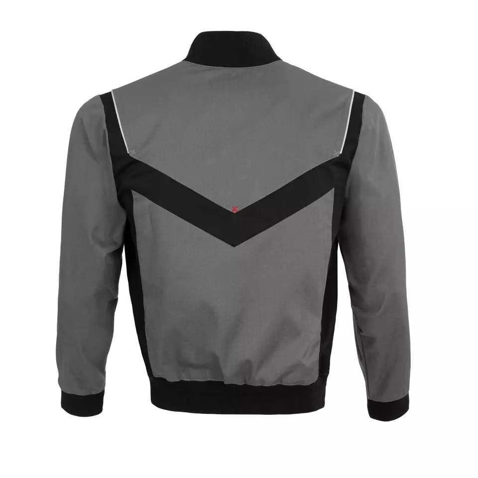 Qualitex NM-43011-3236, X-Serie Blouson Jacket Grey/Black, image 2, gallery thumbnail