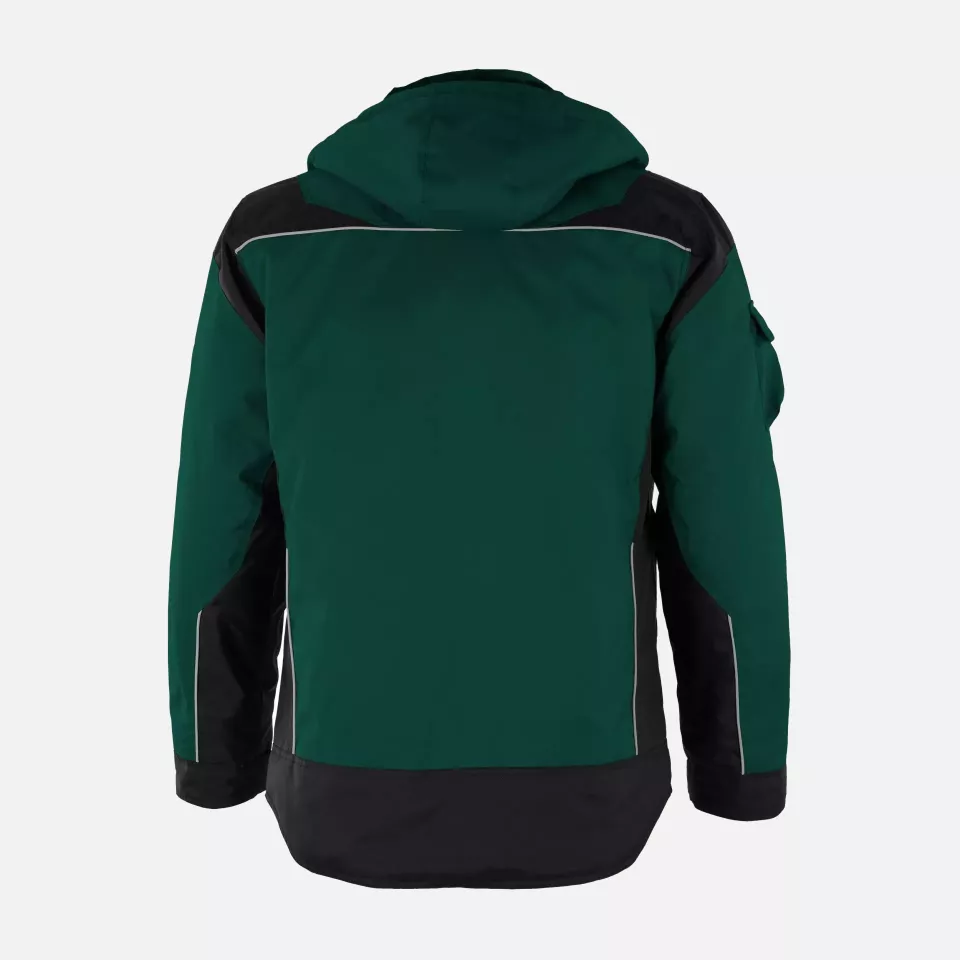 Qualitex NM-69006-1336, PRO Winter Jacket Green/Black, image 2, gallery thumbnail