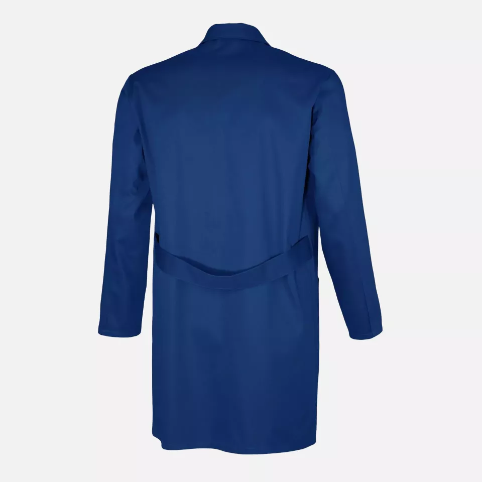 Qualitex NM-46001-0300, Basic Work Coat Royal Blue, image 2, gallery thumbnail