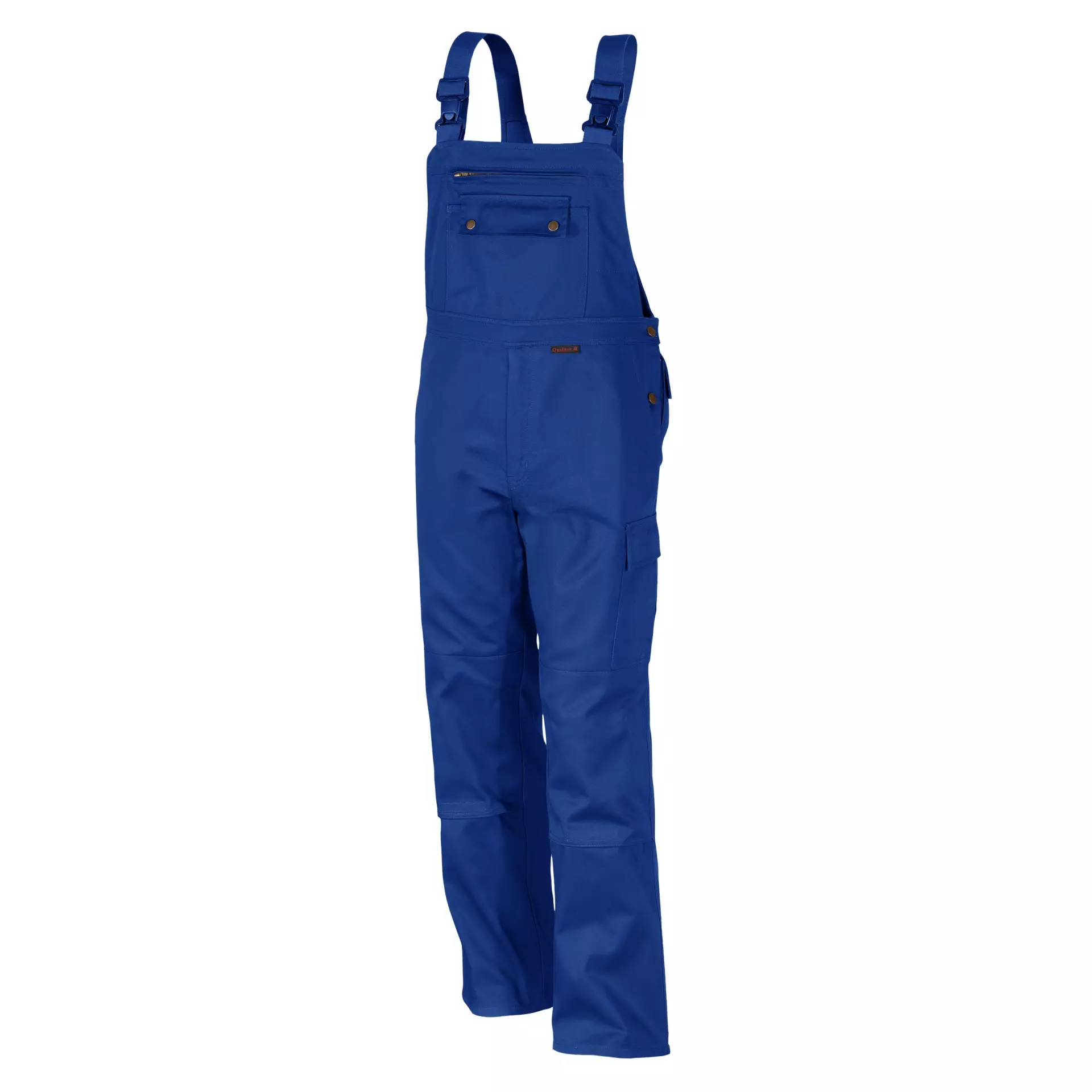 Qualitex NM-41004-0300, Comfort hängselbyxa kornblå, image 1