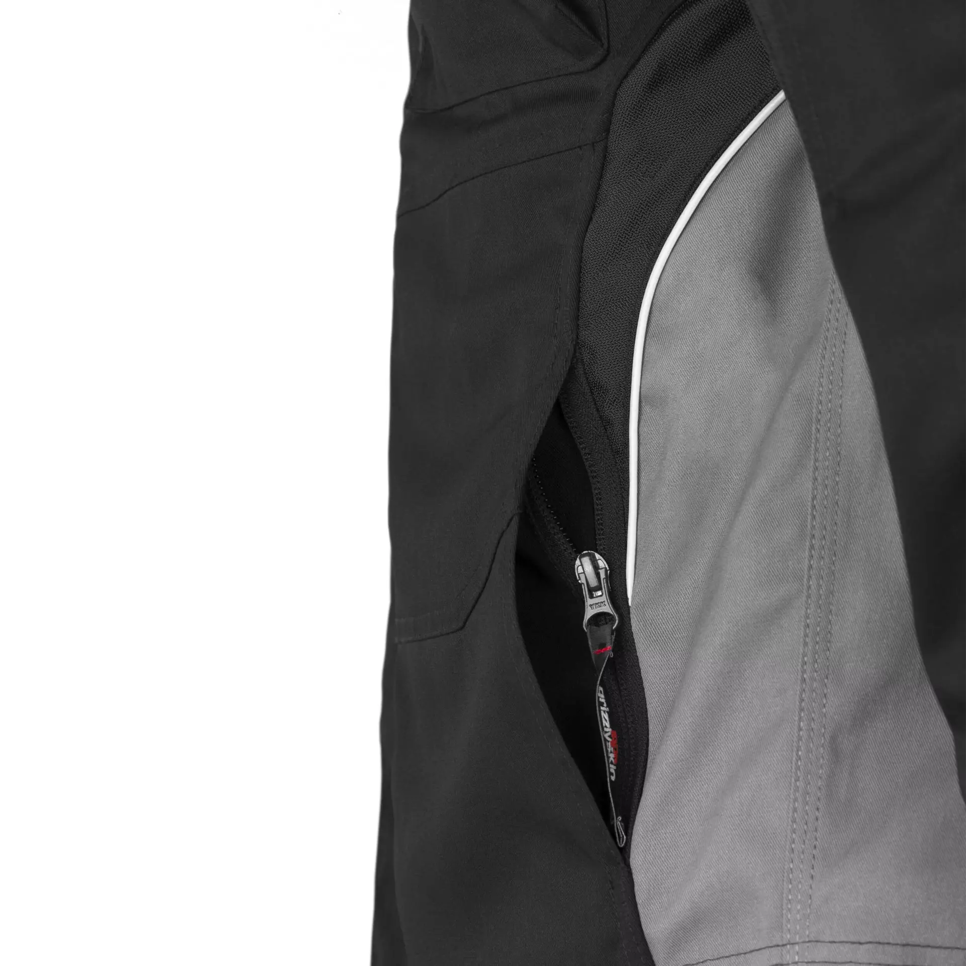 Grizzlyskin GIM3908, IRON Waist Jacket Black/Grey, image 3