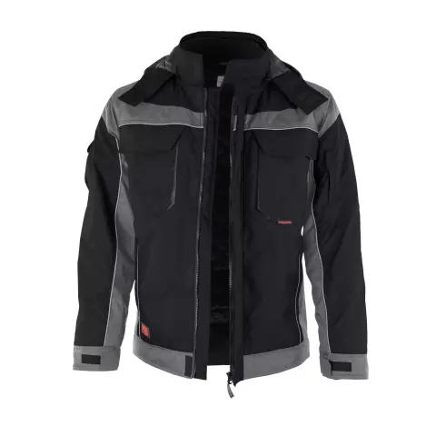 Qualitex PRO Winter Jacket Black/Grey