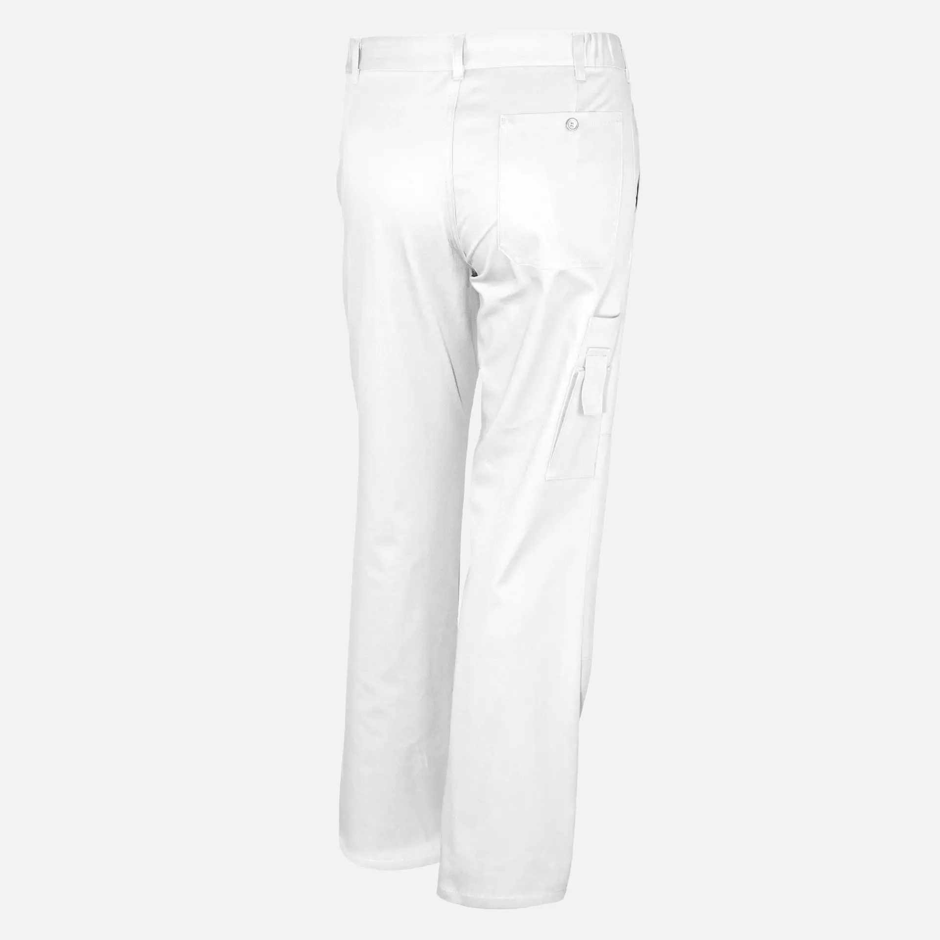 Qualitex NM-42001-3000, Basic Bundhose weiß, image 2