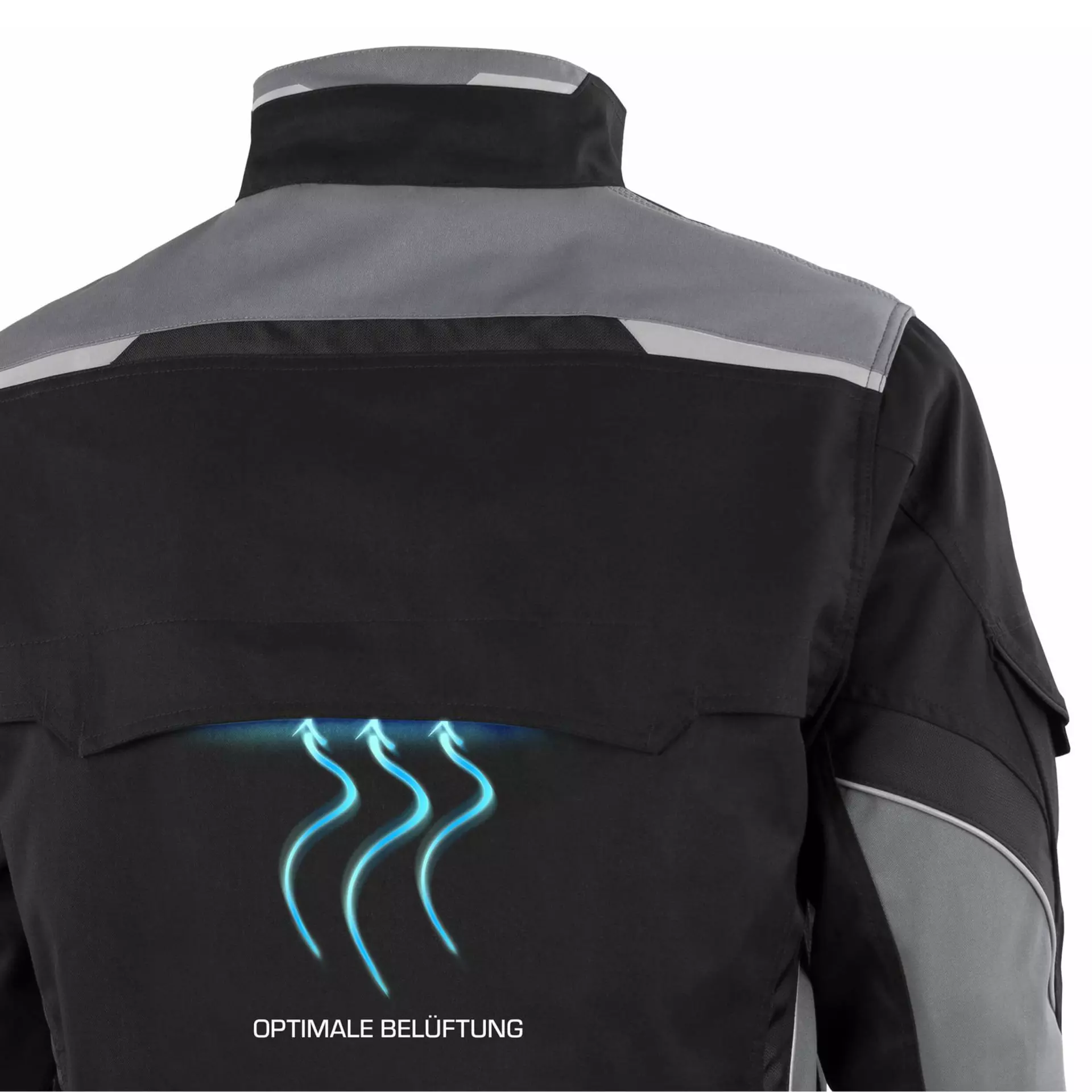 Grizzlyskin GIM3908, IRON Waist Jacket Black/Grey, image 4