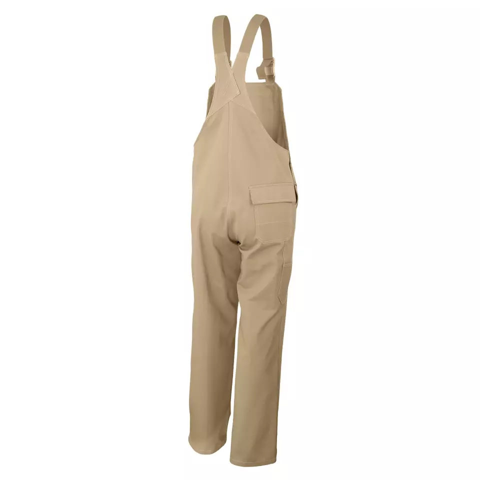 Qualitex NM-41003-4200, Favorit Khaki Bib and Brace, image 2, gallery thumbnail